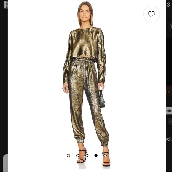 New Nonchalant Womens pandora pant in bronze • S